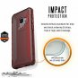 For Samsung Galaxy S9 Case Screen Feather Military Drop Tested Plyo-Crimson