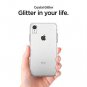iPhone XR Case Liquid Crystal Flexible TPU Simple Glitter Crystal Quartz