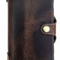 iPhone 8 Plus/7 Plus 5.5 Inch Genuine Leather Wallet Cases Handmade Oil Leather