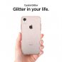 iPhone XR Case Liquid Crystal Flexible TPU Simple Glitter Rose Quartz