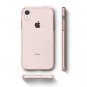iPhone XR Case Liquid Crystal Flexible TPU Simple Glitter Rose Quartz