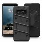 For Galaxy Note 8 Case Military Grade Drop Tested Tempered Glass Screen Black