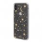 For iPhone Xs Max Case Gold, Silver Stars Military Drop Certified Clear Cosmic