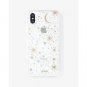 For iPhone Xs Max Case Gold, Silver Stars Military Drop Certified Clear Cosmic