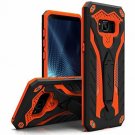 For Samsung Galaxy S8 Plus Case Military Grade Drop Tested Built Black Orange