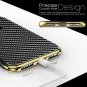 iPhone Xs Max Case Leather Luxury Slim Fit Flexible Soft Full Body Carbon Fiber