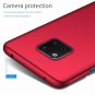 For Huawei Mate 20 Pro Case Ultra Thin Minimalist Slim Protective Smooth Red