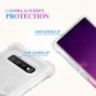For Galaxy S10 Plus Case Glitter Girls Bling TPU Bumper Cushion Gradient Pink