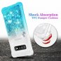For Galaxy S10 Plus Case Glitter Girls Bling TPU Bumper Cushion Gradient Teal