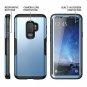 For Samsung Galaxy S9 Plus Case Built-in Screen Protector Fit Full Body Blue