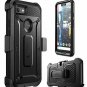 For Google Pixel 3 XL Case Body Rugged Holster Built in Screen Protector Black