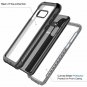 For Samsung Galaxy S10E Case Full Body Rugged Armor Screen Protector Grey/Black
