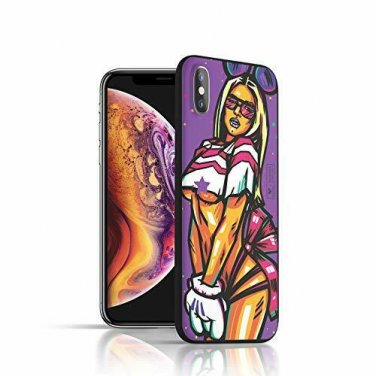 For iPhone X/Xs Case Ultra-Slim Dust Scratch Bump Protection Non-Slip Girl