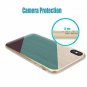 For iPhone X/Xs Case Ultra Thin Slim Flexible Soft TPU Geometric Wood Grain