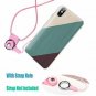 For iPhone X/Xs Case Ultra Thin Slim Flexible Soft TPU Geometric Wood Grain