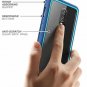 For OnePlus 6T Case Premium Hybrid Protective Clear TPU Bumber Back Cover Navy