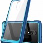 For OnePlus 6T Case Premium Hybrid Protective Clear TPU Bumber Back Cover Navy