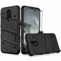 For OnePlus 6T Case Military Grade Drop Tested Screen Protector Black/Black