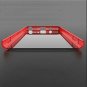 For Galaxy Note 8 Case Crystal Slim Anti Slip Transparent Back Protector Red
