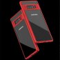 For Galaxy Note 8 Case Crystal Slim Anti Slip Transparent Back Protector Red