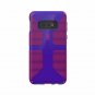 For Samsung Galaxy S10E Case Slim dual layer drop protection Purple/Ruby Red