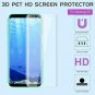 For Galaxy S8 Case 3D PET HD Screen Protector 2 Pack Glitter Dual Layer Mint