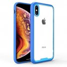 For iPhone Xs Max Case Protective Cover Shock Absorption TPU Bumper Blue