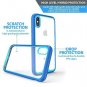 For iPhone Xs Max Case Protective Cover Shock Absorption TPU Bumper Blue