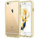 For iPhone 6/6s plus case Shock-Absorption Bumper Cover, Anti-Scratch HD Gold