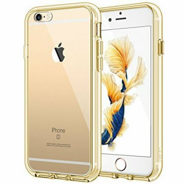 For iPhone 6/6s plus case Shock-Absorption Bumper Cover, Anti-Scratch HD Gold