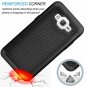 For Grand Prime Case/Galaxy Go Prime Case Shock Absorbing Rubber Slim Black