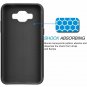 For Grand Prime Case/Galaxy Go Prime Case Shock Absorbing Rubber Slim Black