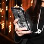 For Apple iPhone XR Case Cute Girly Glitter Bling Diamond Rhinestone Ring Black