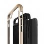 For iPhone 7 Plus / 8 Plus Case Slim luxury  Premium Leather Carbon Fiber Black