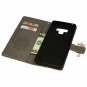For Galaxy Note 9 Case Wallet Flip Folio Kickstand Card Slots Wrist String Owl