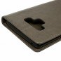 For Galaxy Note 9 Case Wallet Flip Folio Kickstand Card Slots Wrist String Owl