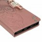 For Galaxy Note 9 Case Wallet Flip Folio Kickstand Card Slots Pink Owl