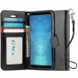 For Huawei Honor View 10 Case Blocking Wallet SlimFit Shock Resistant Black