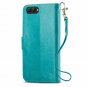 For Huawei Honor View 10 Case Blocking Wallet SlimFit Shock Resistant Aqua