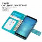 For Huawei Honor View 10 Case Blocking Wallet SlimFit Shock Resistant Aqua