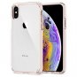 iPhone X/Xs Case Air Cushion Technology Protection Flexible Bumper Rose Crystal