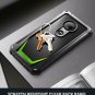 For Moto G7 Rugged Clear Case Poetic FullBody Hybrid Shockproof Green/Clear