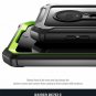 For Moto G7 Rugged Clear Case Poetic FullBody Hybrid Shockproof Green/Clear
