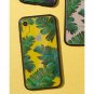 For iPhone XR Case Military Drop Tested Protective Clear Bahamas Palm Leaf