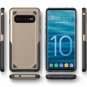 For Galaxy S10 Plus Case Slim Fit Dual Layer Soft TPU ShockAbsorption Golden