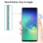 For Galaxy S10 Plus Case Clear Soft Flexible TPU Rubber Green Flower