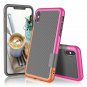 For iPhone X Case Ultra Slim 3 Color Hybrid Impact Antislip Shockproof Gray