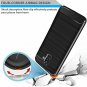 Galaxy J8 2018 Case Dretal Carbon Fiber Shock Resistant Brushed Texture Black