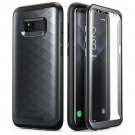 For Samsung Galaxy S8 Plus Case Full Body Rugged Built in Screen Protector Black