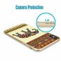 For iPhone X/Xs Case Ultra Thin Slim Flexible Soft Clear Ethnic Tribal Elephant